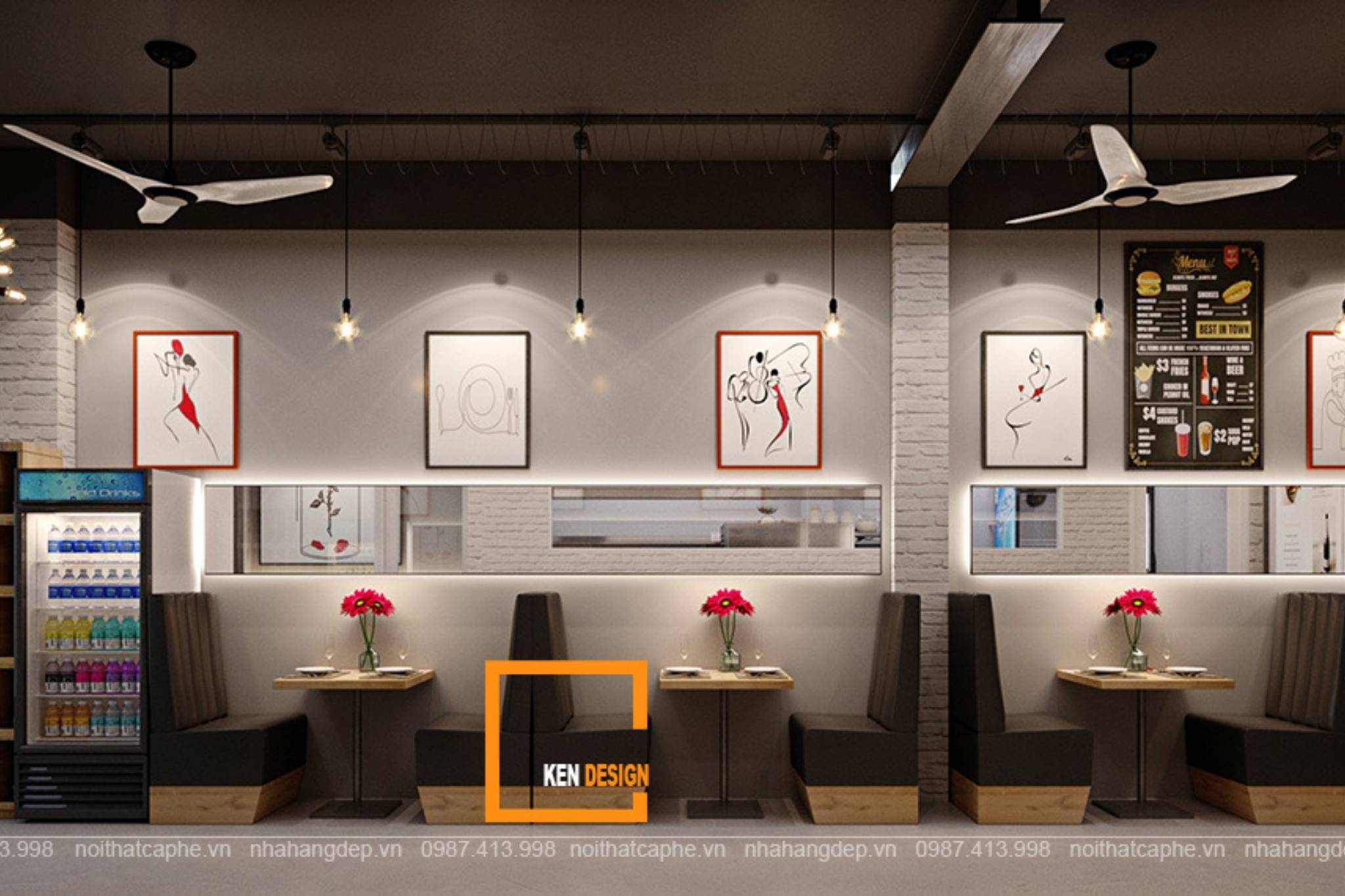 chi phí mở kinh doanh mô hình nhà hàng bistro